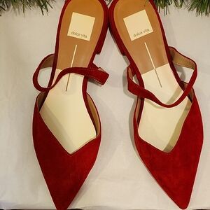 Dolce Vita Women's Scarlet Suede Loafers